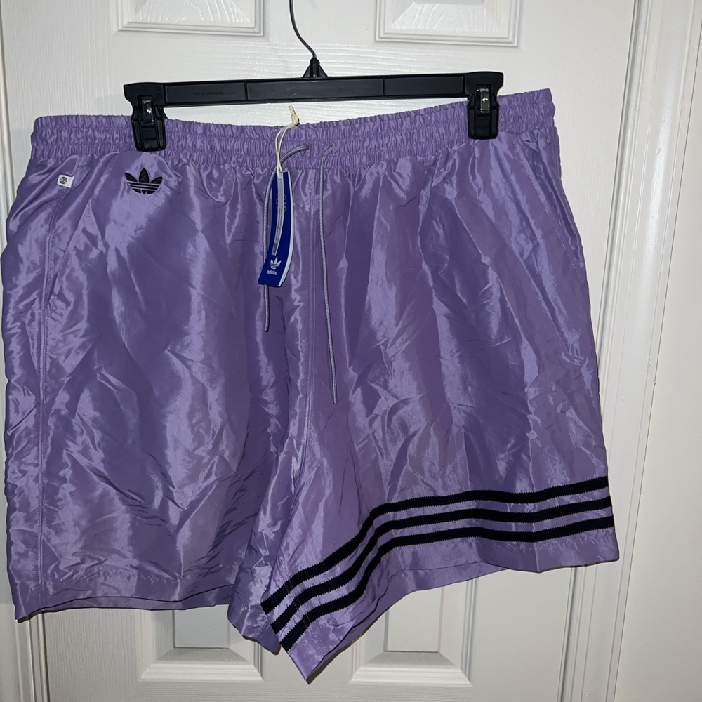 ADIDAS Men's Street Neuclassic Lavender Shorts  Size 2XL New